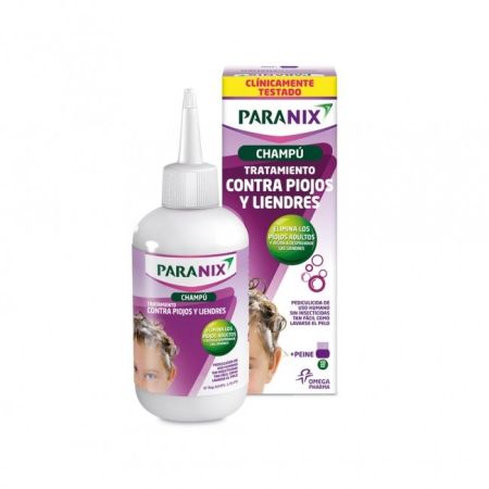 Paranix Champú Tratamiento contra piojos y liendres 200 ml