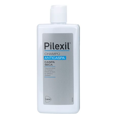 Pilexil Anticaspa Caspa Seca Champú Champú para caspa seca regula y disminuye la descamación eliminado el picor 300 ml