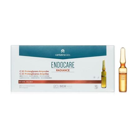 Endocare Radiance C 20 Proteoglicanos Ampollas Ampolla reduce el  envejecimiento y previene su aparición con vitamina c 30x2 ml