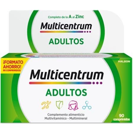 Multicentrum Adultos Complemento Alimenticio Multivitamínico y multimineral refuerza tu sistema inmunológico