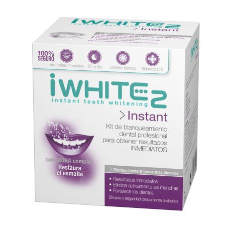 Iwhite Kit De Blanqueamiento Dental Profesional Set dental profesional elimina manchas fotalece los dientes y restaura el esmalte 10 moldes