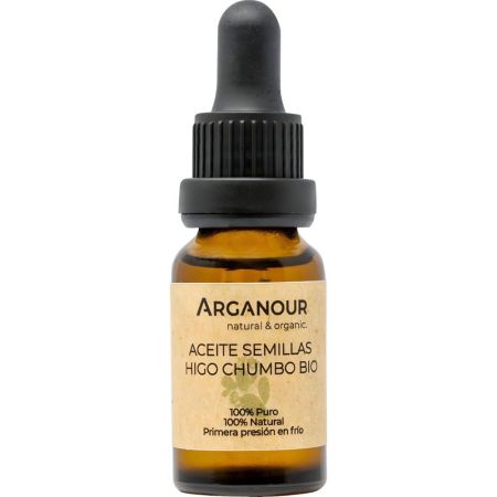 Arganour Aceite Semillas Higo Chumbo Bio Aceite combate los signos de la edad 100% natural 15 ml