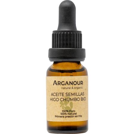 Arganour Aceite Semillas Higo Chumbo Bio Aceite combate los signos de la edad 100% natural 15 ml