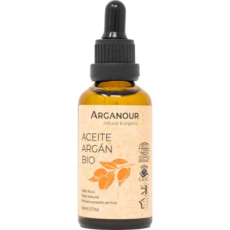 Arganour Aceite Argán Bio Aceite esencial de argán 100% natural 50 ml