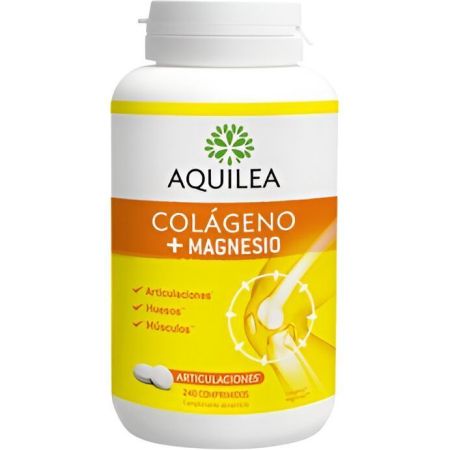 Aquilea Colágeno + Magnesio Complemento Alimenticio Complemento alimenticio para las articulaciones huesos y músculos 240 uds