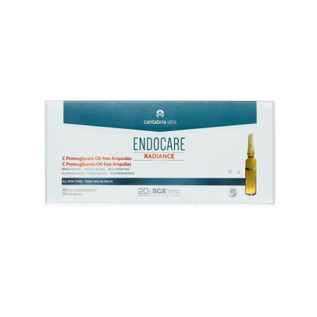 Endocare Radiance C Proteoglicanos Oil-Free Ampollas Ampolla reducen el envejecimiento y previene su aparición con vitamina c 30x2 ml