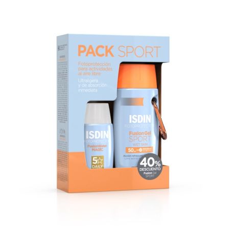 Isdin Pack Sport Formato Especial Tratamiento fotoprotector corporal para deportistas 150 ml