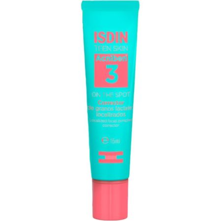 Isdin Acniben 3 Corrector On The Spot Tratamiento reductor del enrojecimiento y volumen del grano 15 ml