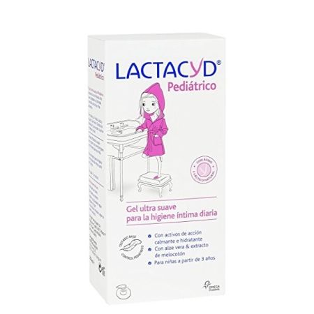 Lactacyd Pediátrico Gel Ultra Suave Para La Higiene Íntima Diaria Gel íntimo para niñas a partir de 3 años limpieza ultra suave 200 ml