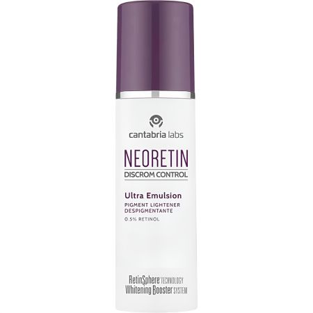 Neoretin Ultra Emulsion Emulsión facial intensiva corrige el tono y la textura de la piel para hiperpigmentaciones persistentes 30 ml