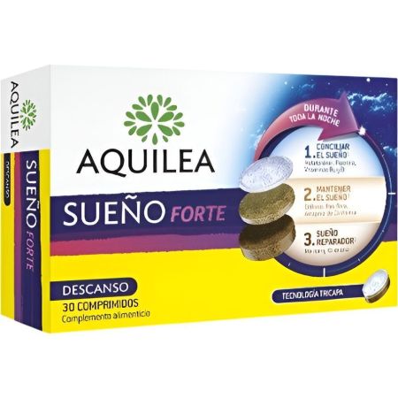 Aquilea Sueño Forte Complemento Alimenticio Complemento alimenticio natural para conciliar el sueño 30 uds