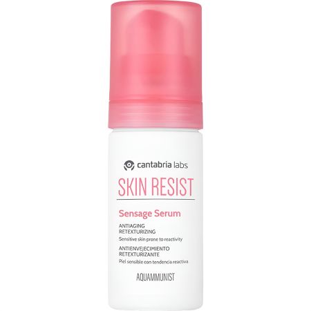 Skin Resist Sensage Serum Sérum de doble acción alivia la sensación de disconfort y sequedad combatiendo los signos de la edad 30 ml