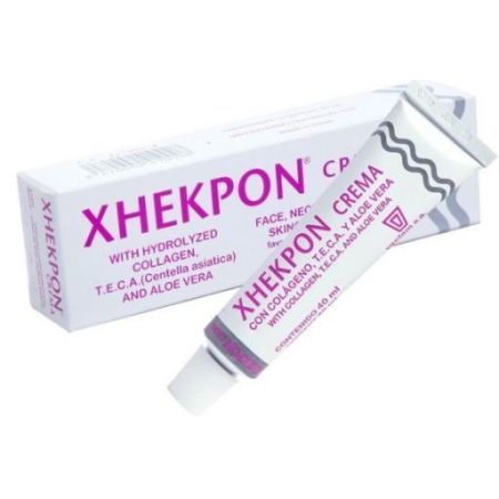 Xhekpon Crema Crema facial hidratante y regeneradora antienvejecimiento con colágeno 40 ml