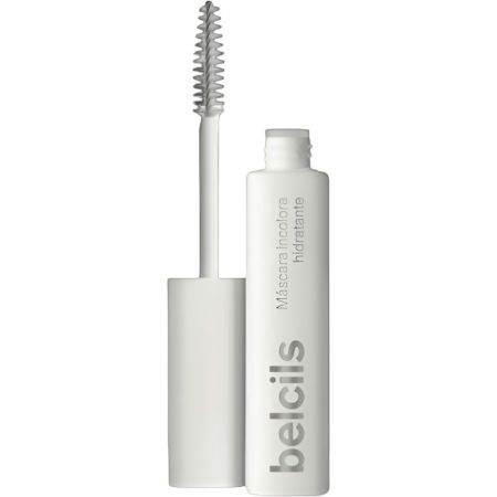 Belcils Máscara Incolora Hidratante Máscara para pestañas protegidas arqueadas y sedosas para ojos sensibles