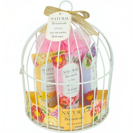 Markant Natural Botanicals Hydrangea Set De Baño Set de baño relajante transforma tu rutina en un momento de bienestar con aroma a hortensia