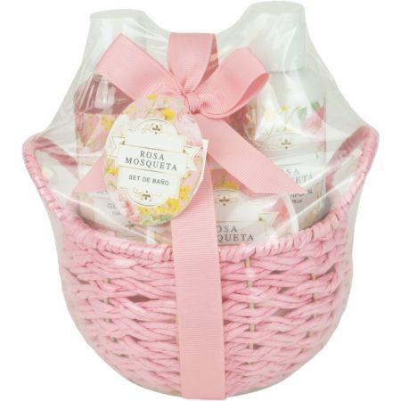 Markant Rosa Mosqueta Set De Baño Pequeño Set de baño relajante transforma tu rutina en un momento de bienestar con aroma a rosa mosqueta