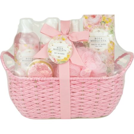 Markant Rosa Mosqueta Set De Baño Grande Set de baño relajante transforma tu rutina en un momento de bienestar con aroma a rosa mosqueta