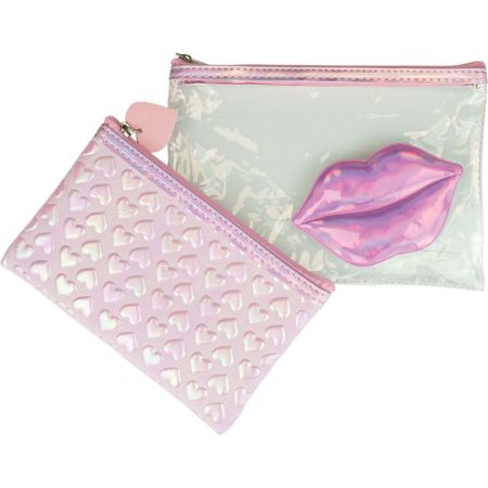 Markant Neceser 2 Piezas Kiss Neceser ideal para organizar tus productos y llevar siempre contigo en tu día a día
