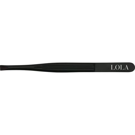 Lola Pinza De Depilar Punta Recta Pinza de depilar de acero de alta calidad retira el vello con facilidad 8,5 cm