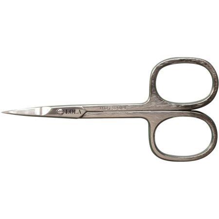 Lola Tijera Manicura Piel Recta Tijera con punta recta para eliminar las cutículas aporta seguridad y alta precisión 9,3 cm