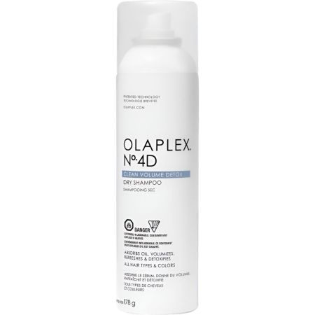 Olaplex Nº4d Clean Volume Detox Dry Shampoo Champú en seco sin necesidad de utilizar agua para volumen cuerpo y más brillo que nunca 250 ml