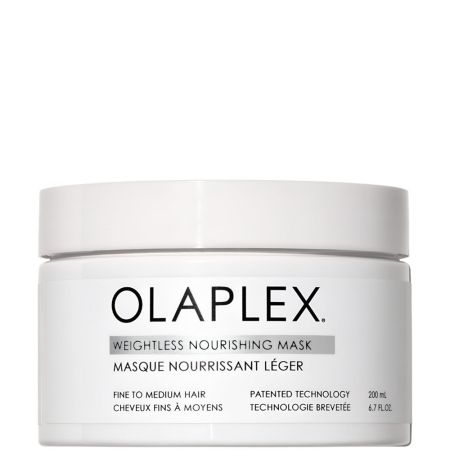 Olaplex Weightless Nourishing Mask Macarilla capilar voluminizadorta instantánea hidrata y sella cutículas brillo inmediato para cabello fino 200 ml
