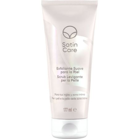Gillette Satin Care Exfoliante Suave Exfoliante suave para ingles y zona íntima suaviza y protege de arañazos y cortes 177 ml