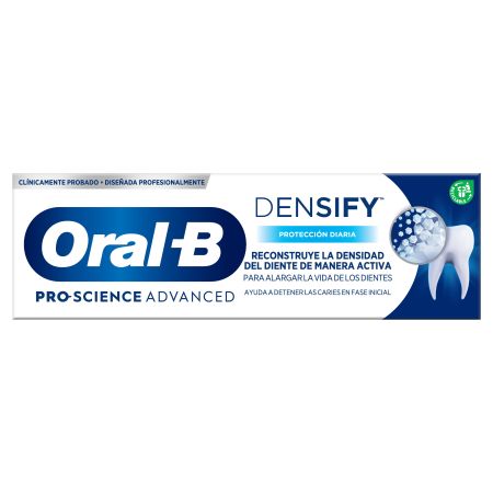 Oral-B Dentrífico Pro-Science Advanced Densify Protección Diaria Pasta de dientes reconstruye la intensidad del diente de manera activa 75 ml