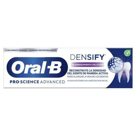 Oral-B Dentrífico Pro-Science Advanced Densify Blanqueamiento Pasta de dientes reconstruye la intensidad del diente de manera activa 75 ml