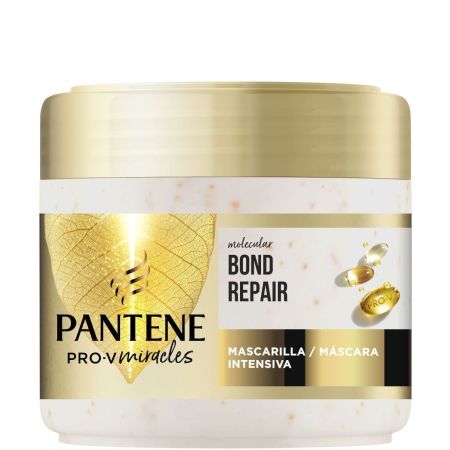Pantene Pro-V Miracles Molecular Bond Repair Mascarilla Intensiva Mascarilla reparadora intensiva cabello más sano fortalecido y reparado 300 ml