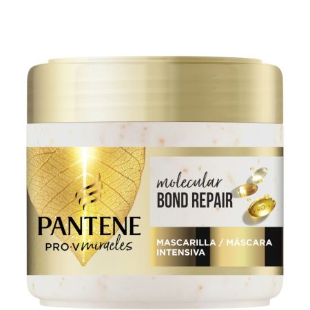 Pantene Pro-V Miracles Molecular Bond Repair Mascarilla Intensiva Mascarilla reparadora intensiva cabello más sano fortalecido y reparado 300 ml