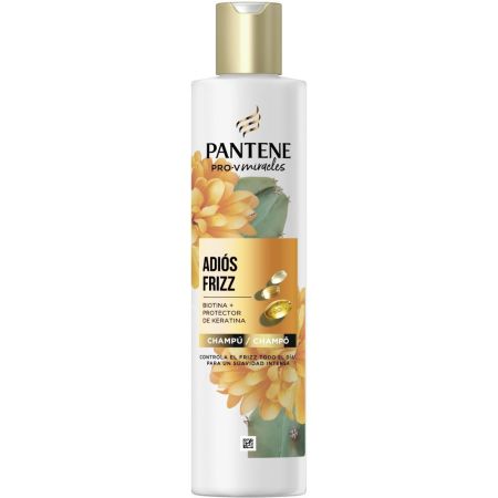 Pantene Pro-V Miracles Adiós Frizz Champú Champú antiencrespamiento nutre en profundidad el cabello seco y dañado 250 ml