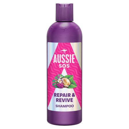 Aussie Sos Repair & Revive Shampoo Champú reparación intensiva cabello seco estresado 300 ml