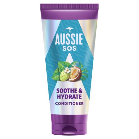 Aussie Sos Soothe & Hydrate Conditioner Acondicionador reparación intensa para cabello muy seco 200 ml