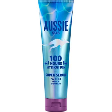 Aussie Sos 3 100 Hours Hydration Super Serum Sérum capilar hidrata desenreda al instante previene puntas abiertas y aumenta el brillo 160 ml