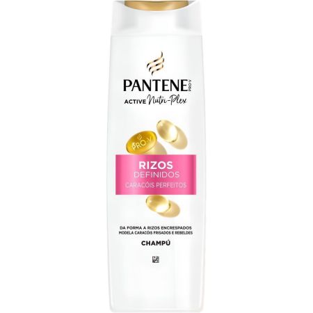 Pantene Pro-V Active Nutri-Plex Rizos Definidos Champú Champú hidratante y nutritivo doma define y nutre para cabello rizado o encaracolado