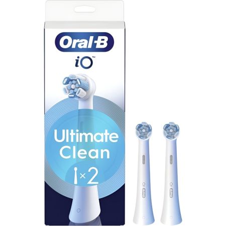 Oral-B Cabezales De Recambio Io Ultimate Clean Cabezales de recambio eliminan hasta un 100% de la placa indicados para los cepillos de dientes eléctricos io 2 uds