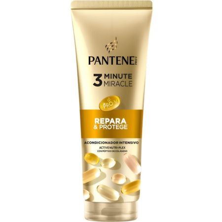 Pantene Pro-V Repara & Protege 3 Minute Acondicionador Intensivo Acondicionador resultado más fuerte y brillante en 3 minutos para cabello dañado 200 ml