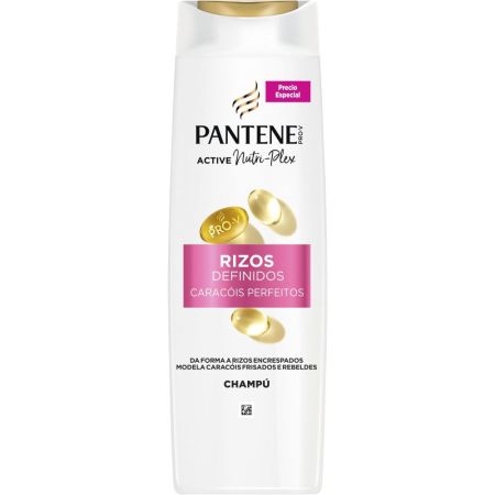 Pantene Pro-V Nutri-Plex Rizos Definidos Champú Precio Especial Champú hidratante y nutritivo doma define y nutre para cabello rizado o encaracolado 325 ml