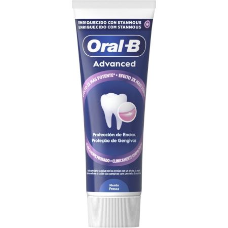 Oral-B Dentífrico Advanced Protección De Encías Pasta de dientes protege las encías y repara los dientes sensibles 75 ml