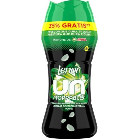 Lenor Unstoppables Perfume De Ariel Perlas De Perfume Potenciador de fragancia para la ropa ofrece limpieza tradicional y profunda con aroma a ariel