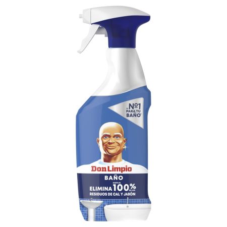 Don Limpio Limpiador Baño Limpiador de baño evita marcas de agua y acumulación de restos de jabón dejando un agradable aroma fresco