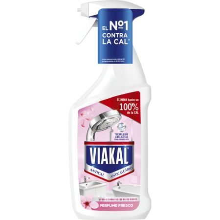 Viakal Antical Perfume Fresco Tratamiento antical proporciona brillo duradero en superficies ayuda a combatir los malos olores 700 ml