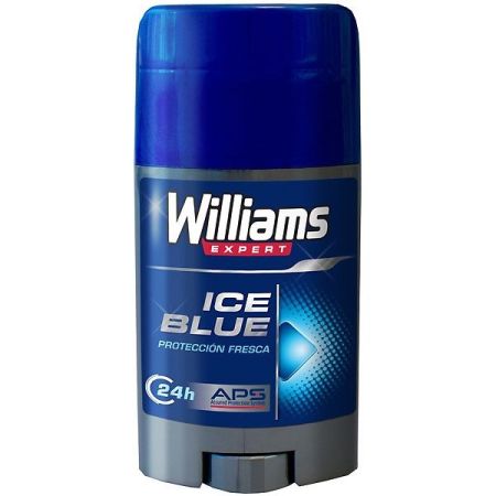 Williams Ice Blue Desodorante Stick Desodorante para una protección fresca 24 horas 75 ml