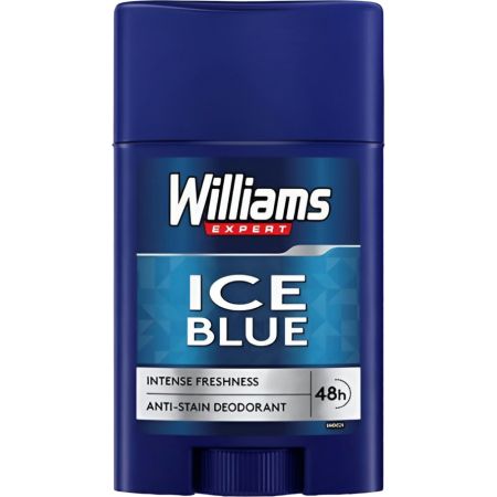 Williams Ice Blue Desodorante Stick Desodorante para una protección fresca 48 horas 75 ml