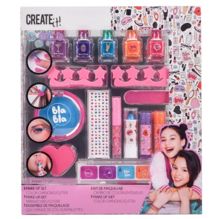 Create It! Changing & Glitter Estuche Kit de maquillaje para looks originales