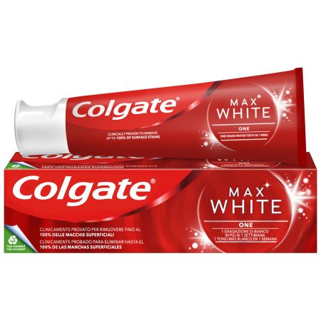 Colgate Dentífrico Max White One Pasta de dientes blanqueadora con flúor 75 ml