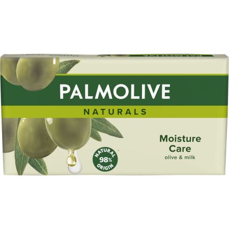 Nb Palmolive Naturals Moisture Care Bar Soap Jabón en pastilla ultrahidratante enriquecido con extractos de oliva 3x90 gr