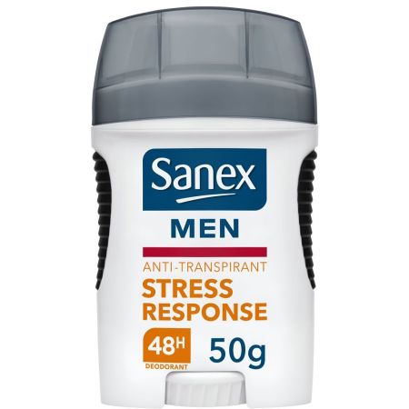 Sanex Men Stress Response Desodorante Stick Desodorante respeta la capa protectora de la piel 48 horas 50 ml
