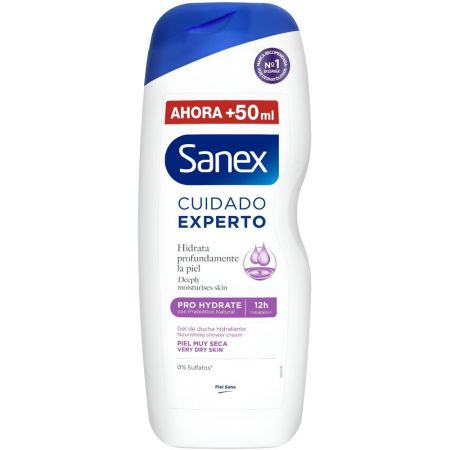 Sanex Biome Protect Dermo Pro Hydrate Gel De Ducha Gel de ducha hidratación natural refuerza las defensas naturales de la piel